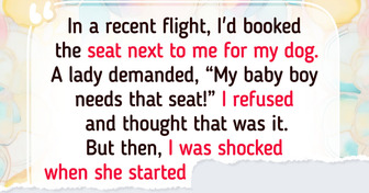 I Refuse to Give My Dog's Seat to a Spoiled Child