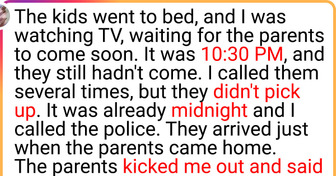 I Called the Police When the Parents I Babysit For Came Home Too Late