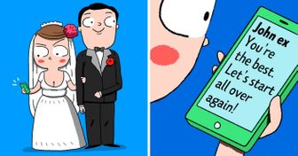 11 Ironic But Honest Comic Strips About Exes